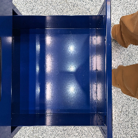 3-Drawer Mobile Filing Cabinet image 3